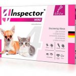 Инспектор от глистов для кошек: инструкция по применению, стоимость