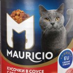 Mauricio cat food