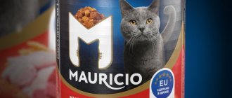 Mauricio cat food